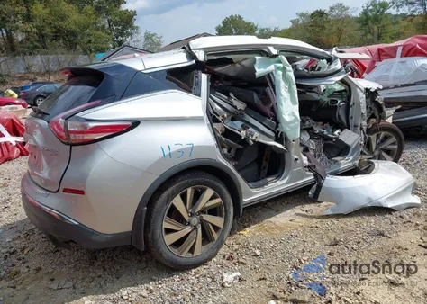 2015 Nissan Murano Platinum из США, поврежденный, VIN 5N1AZ2MH8FN203151